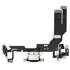 Charging Port Flex Cable for iPhone 16e Black