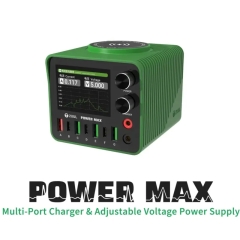 2UUL PC01 Power Max 200W Multi-Port Charger Adjustable Voltage Integrated Power Supply