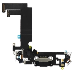 Charging Port Flex Cable For iPhone 12 Mini - Black