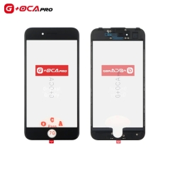 G+OCA Pro Top Glass With Frame + OCA+ Earpiece Dust Mesh for iPhone 7 (Black)