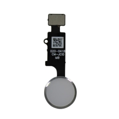 MEIBI Home Button Flex for iPhone 7 / 7 Plus / 8 / 8 Plus / SE (2020) / SE (2022) (No Touch ID) (Silver)