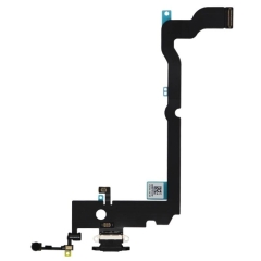 Charging Port Flex Cable For iPhone Xs Max - Black