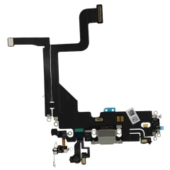 Charging Port Flex Cable For iPhone 13 Pro - Silver