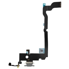Charging Port Flex Cable For iPhone Xs Max - White