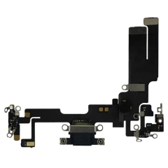 Charging Port Flex Cable For iPhone 14- Midnight