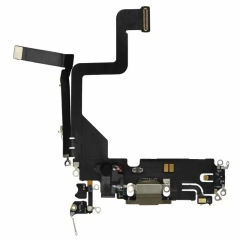 Charging Port Flex Cable For iPhone 14 Pro- Gold