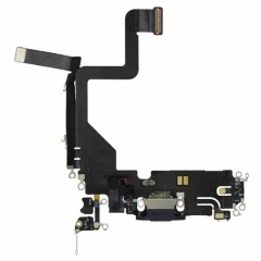 MEIBI Charging Port Flex Cable For iPhone 14 Pro (Deep Purple)