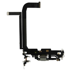 MEIBI Charging Port Flex Cable For iPhone 13 Pro Max (Silver)