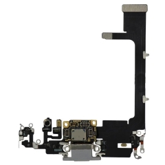 MEIBI Charging Port Flex Cable With Board Component For iPhone 11 Pro (Silver)