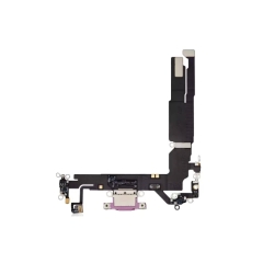 MEIBI Charging Port Flex Cable for iPhone 16 (Pink)