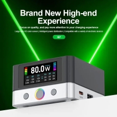 RELIFE Q7 6-Port 80W Intelligent Super Fast Chargering
