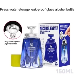 MECHANIC GL-NXT 150ml Press Water Storage Leak-proof Glass Alcohol Bottle