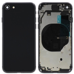 Back Housing For iPhone SE 2nd (Space Gray) (Original Pull) (Grade A)