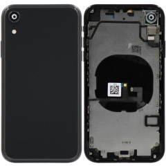 Back Housing For iPhone XR (Black) (Original Pull) (Grade A)