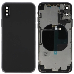 Back Housing For iPhone X (Space Gray) (Original Pull) (Grade A)