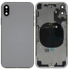 Back Housing For iPhone X (Silver) (Original Pull) (Grade A)