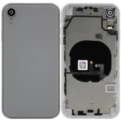 Back Housing For iPhone XR (White) (Original Pull) (Grade A)