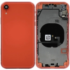 Back Housing For iPhone XR (Coral) (Original Pull) (Grade A)