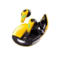 Gaming Car Double Doors Bluetooth 5.4 ENC Wireless Earphone In-Ear Headset