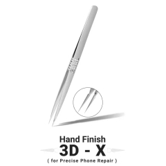 2UUL TW02 Hand Finish 3D-X Ornate-Patterned Tweezer