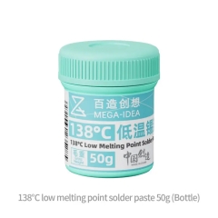 Mega - Idea Low Melting Point Solder Paste - 138℃