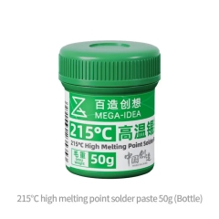 Mega - Idea High Melting Point Solder Paste - 215℃
