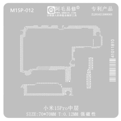 Amaoe M15P 0.02MM Middle Layer BGA Reballing Stencil for xiaomi 15 Pro