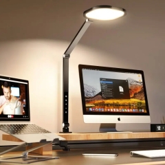 1200 Lumen LED Desk Lamps with Clamp for Home Office