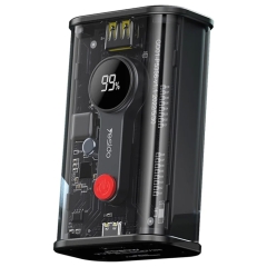 Yesido YP35 10000mAh Fast Charging Power Bank with LED Display Phone Charging Station(Black)