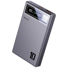 Yesido YP61 Type-C + USB Dual Port 10000mAh 15W Wireless Charging Magnetic Power Bank(Grey)