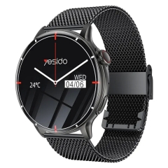 Yesido IO28 Smart Watch, 1.51 inch Screen, Support BT Call / Heart Rate (Black)