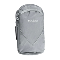 Yesido WB12 High Elastic Outdoor Sports Running Phone Arm Bag (Grey)