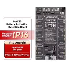 MECHANIC MAX20 Battery Chip Activation Board 4.2V for  iPhone 8-16PM & Most Android