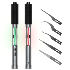 18 Kinds LED Pure Hand-polished Blades Kit