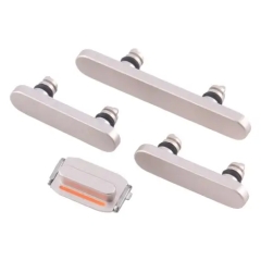 Power Button and Volume Control Button for iPhone 16e - Silver