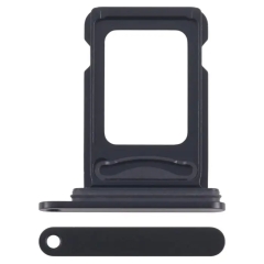 Dual SIM Card Tray for iPhone 16e - Black
