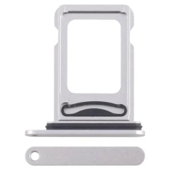 Dual SIM Card Tray for iPhone 16e - Silver