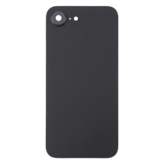 Back Glass With Camera Lens Cover For iPhone 16e - Black