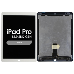 Original LCD Screen with Digitizer Assembly For IPad Pro 12.9" 2nd Gen W/ Daughterboard (White)