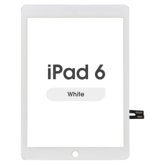 Premium Touch Screen Digitizer W/ Tesa Ahesive For IPad 6 (2018) (White)