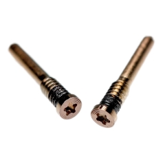 2Pcs/set Bottom Screws For IPhone X-14 Pro Max- Gold