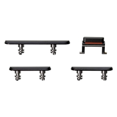 Replacement for iPhone 11 Pro/ Pro Max Side Buttons Set (4pcs/set) - Space Gray Original