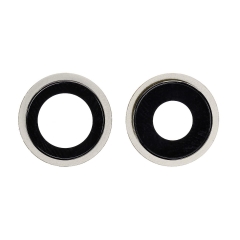 Replacement for iPhone 12/12 Mini Rear Camera Holder with Lens - White Original