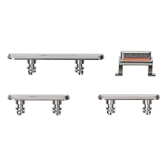 Replacement for iPhone 11 Pro/ Pro Max Side Buttons Set (4pcs/set) - Silver Original
