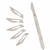 Super-Hard Stainless Steel Surgical Blades Tools