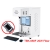 TBK 958F 20W Fiber Automatic Laser Removal Back Cover Glass Machine
