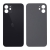 Back Glass For iPhone 12 Mini - Black