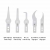 i2C Q5 High Toughness Chip Repair Blades Combination Kits