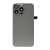 Back Glass w/ Camera Lens / Steel Plate / Wireless NFC Charging MagSafe Magnet / Flashlight Flex for iPhone 15 Pro Max - Natural Titanium