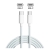 60W USB-C To C Braided Charge Cable (1m) For IPhone / IPad